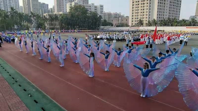 趣味运动我快乐，健体强国我能行——海南师范大学实验小学第二届体育艺术节